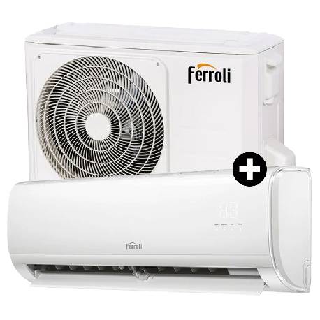FERROLI GIADA S 18000 BTU (2CP001NF+2CP001JF) - CONDIZIONATORE 18000 BTU - INVERTER - GAS R32 - CONTROLLO WI-FI - CLASSE A+/A++