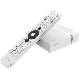 STRONG LEAP-S3+V2 - GOOGLE TV BOX 4K - CERTIFICATO GOOGLE - CONNESSIONE WI-FI / LAN -TELECOMANDO CON CONTROLLO VOCALE - BIANCO - HDR10+ 