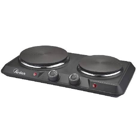 ARDES FOCUS DUO (ARFOEL05) - PIASTRA ELETTRICA A 2 MODULI - 18 E 15CM - 1500/1000W