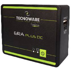 TECNOWARE UPS ERA PLUS DC (FGCERAPLDC253C) - UPS 25W USB-C - AUTONOMIA FINO A 240 MINUTI