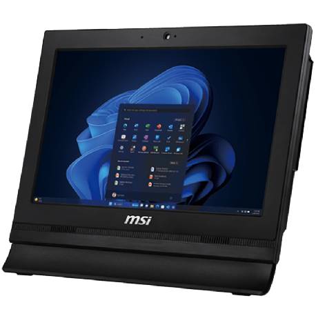MSI PRO AP162T ADL-005IT - PC AIO 15.6"" FHD TOUCH - CPU INTEL N100 - RAM 4GB - SSD 128GB - W11P - NERO