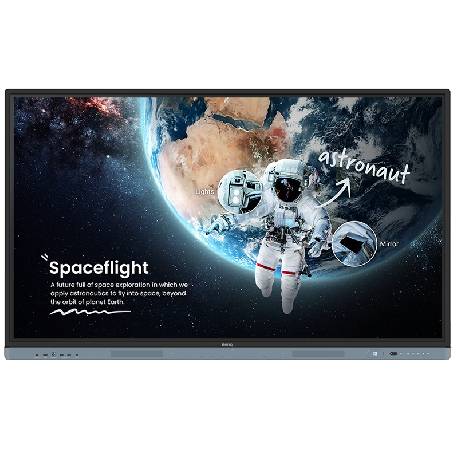 BENQ RM6504 - MONITOR 65"" 4K TOUCH INTERATTIVO - ANDROID OS - RAM 8GB - STORAGE 128GB - WIFI - BLUETOOTH - NFC - SPEAKER IN - MIC