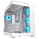 COUGAR FV150 RGB (WHITE) - PC CASE MID TOWER CUBE - PANNELLI TRASPARENTI - VENTOLA RGB 3*120+120mm