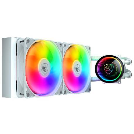 COUGAR POSEIDON ELITE 240 ARGB (WHITE) - DISSIPATORE A LIQUIDO RGB