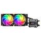 COUGAR POSEIDON ULTRA 240 ARGB (BLACK) - DISSIPATORE A LIQUIDO RGB