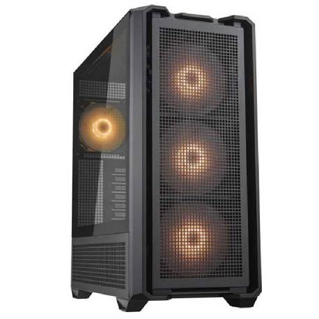 COUGAR MX600 RGB (BLACK) - PC CASE TOWER - VENTOLA RGB 3*140+120mm