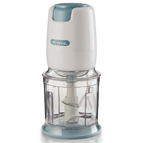 ARIETE TRITATUTTO BREAKFAST WHITE & AEGEAN TEAL (0437/01) - TRITATUTTO - 700 ML - 4 LAME - 2 VELOCITA'' - 400W