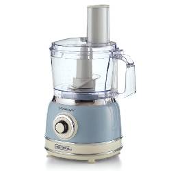 ARIETE 1781/05 - ROBOT DA CUCINA MULTIFUNZIONE VINTAGE (CELESTE) - 1.2 L - 2 VELOC.+PULSE
