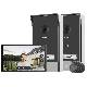 EZVIZ HP7 2-ENTRY KIT - VIDEOCITOFONO CON DOPPIA ENTRATA - 1 SCHERMO TOUCH 7"" 2K - 2 DOORBELLS CONTROLLO REMOTO - RILEVAMENTO MOVIMENTO - AUDIO BIDIREZIONALE - SBLOCCO RFID