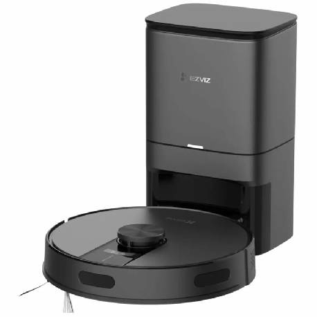 EZVIZ RE4 PLUS BLACK - ROBOT ASPIRAPOLVERE LAVAPAVIMENTI - NAVIGAZIONE SMART E PIANIFICAZIONE PERCORSO