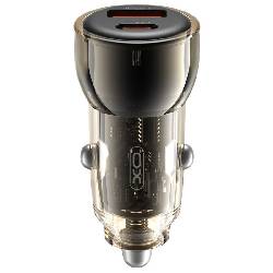 XO CC60 - CARICATORE DA AUTO 60W - 1 x USB A - 1 x USB-C