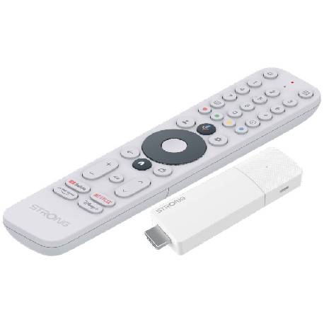 STRONG LEAP-AIR - GOOGLE TV STICK 4K - CERTIFICATO GOOGLE - RAM 2GB - STORAGE 8GB - TELECOMANDO CON CONTROLLO VOCALE - HDR10+