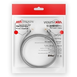 HIKVISION DS-1NP6UEC0-GR-0,5MT - CAVO LAN CAT6 U/UTP - 0,5M - GREY