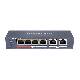 HIKVISION DS-3E0106P-E/M - UNMANAGED SWITCH 4 POE PORTS - 2 UPLINK PORT