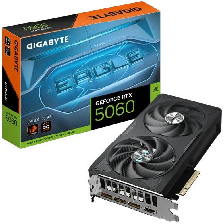 GIGABYTE RTX 5060 8GB EAGLE OC - SCHEDA VIDEO (GV-N5060EAGLEOC)