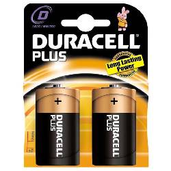 DURACELL PLUSPOWER BOOST (MN1300) - BLISTER 2 BATTERIE D2 (MASTER CARTON 10 BLISTER)