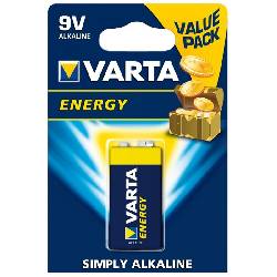 VARTA BLISTER 1 BATTERIA 9V ENERGY - MASTER CARTON DA 10 PZ