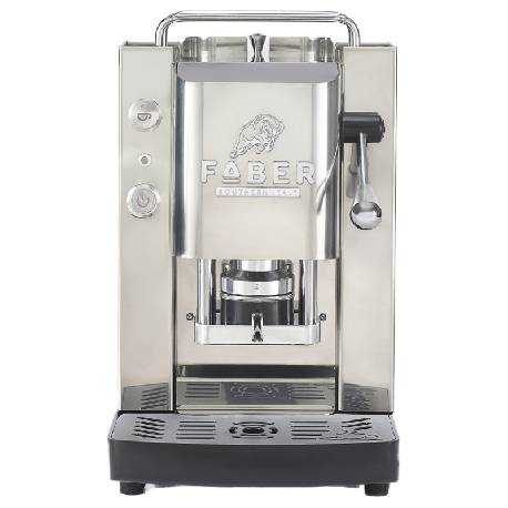 FABER PRO TOTAL INOX ESSENTIAL 3.0 SATINATO CROMO - MACCHINA PER CAFFE'' - ELETTROVALVOLA E TERMOSTATO 95