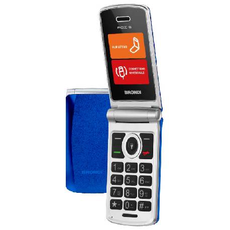 BRONDI FOX S (BLUE) - TELEFONO CELLULARE - TORCIA