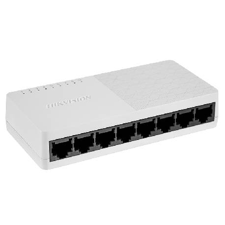 HIKVISION DS-3E0508D-O - DESKTOP SWITCH 8 PT 10/100/1000M RJ45 CASE PLASTICA