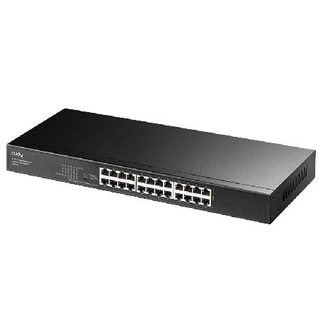 CUDY GS1024E - RACKMOUNT SWITCH 24 PT GIGABIT