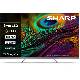 SHARP 65JP7765E - 65"" GOOGLE TV MINILED QLED 4K -  FRAMELESS - HARMAN / KARDON - AUDIO DOLBY DIGITAL+ / DTS HD - CHROMECAST - SILVER - IT