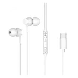 CONCEPTRONIC BRENDAN03W - AURICOLARI IN-EAR - WHITE - USB-C