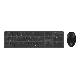 CONCEPTRONIC ORAZIO01IT - KIT TASTIERA + MOUSE WIRELESS - SOFT TOUCH - DPI SWITCH (800/1200/1600)
