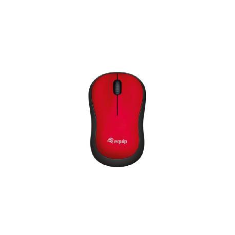 EQUIP 245113 - MOUSE WIRELESS - 1200 DPI - RED