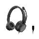 CONCEPTRONIC POLONA05B - CUFFIE OVEREAR - MICROFONO NOISE CANC. - CONTROLLO VOLUME - USB-A