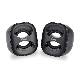 EQUIP 245330 - SPEAKER 2.0 - 6W - USB-A POWER - BLACK / WHITE
