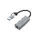 CONCEPTRONIC ABBY08G - ADATTATORE DI RETE USB 3.2 (M) / RJ45 GIGABIT NETWORK, COMPATIBILE CON NINTENDO SWITCH