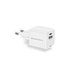 CONCEPTRONIC ALTHEA15W - CHARGER 2-PORT 20W GAN USB-C X 1, USB-A X 1, QC 3.0, PPS, WHITE