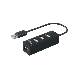 EQUIP 128955 - HUB USB-A 4-PT 2.0
