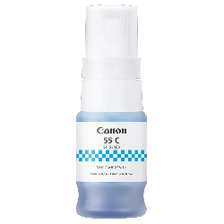 CANON GI-55C CIANO (6289C001) - CARTUCCIA ORIGINALE 40ML x GX1050 / GX2050