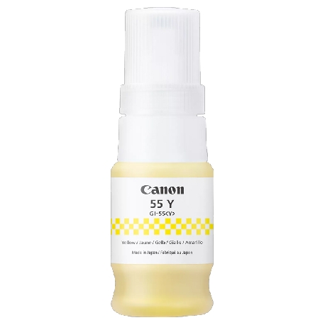CANON GI-55Y GIALLO (6291C001) - CARTUCCIA ORIGINALE 40ML x GX1050 / GX2050