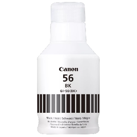 CANON GI-56BK NERO (4412C001) - CARTUCCIA ORIGINALE 170ML x GX3050 / GX4050 / GX5050 / GX6050 / GX7050