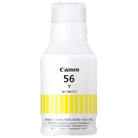 CANON GI-56Y GIALLO (4432C001) - CARTUCCIA ORIGINALE 135ML x GX3050 / GX4050 / GX5050 / GX6050 / GX7050