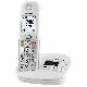 PANASONIC KX-TGU430EXW (BIANCO) - TELEFONO CORDLESS SINGOLO - SEGRETERIA - VIVAVOCE - TASTI GRANDI