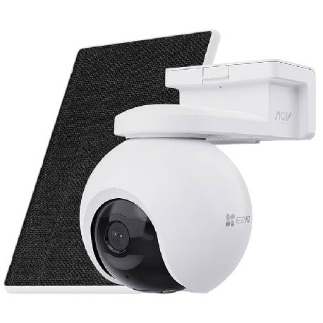 EZVIZ EB8 PRO4G KIT - TELECAMERA DA ESTERNO MOTORIZZATA A BATTERIA + SOLAR PANEL - MODULO 4G + WIFI - 4K - GPS INTEGRATO - COLOR NIGHT VISION - DIFESA ATTIVA - RILEVAMENTO INTELLIGENTE MOVIMENTO - AUDIO BIDIREZIONALE