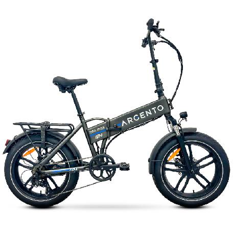 ARGENTO IRONMAX (AR-BI-260008) - FAT E-BIKE - 20"" - MOTORE BAFANG 250W - 48V 15AH - AUT. 120KM
