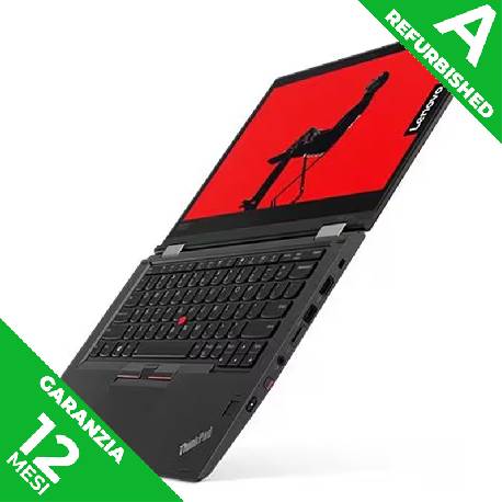 LENOVO THINKPAD X390 YOGA (REFURBISHED) - NOTEBOOK 13"" FHD TOUCH - CPU INTEL i5 G8 -  RAM 8GB - SSD 256GB - W11P - 1Y - PEN INCLUSA - TASTIERA QWERTZ