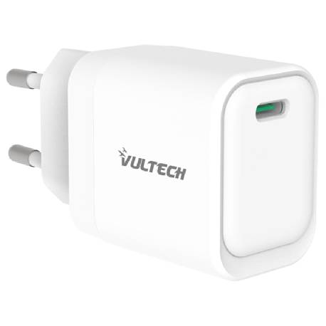 VULTECH CC45-1C - CARICATORE UNIVERSALE 1 PT USB-C GAN 45W