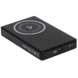 VULTECH VPB-MG10BK - POWER BANK 10.000 MAH WIRELESS MAGSAFE -LCD - USB-C 15W