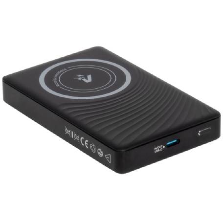 VULTECH VPB-MG10BK - POWER BANK 10.000 MAH WIRELESS MAGSAFE -LCD - USB-C 15W