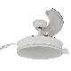 ARDES AIRGLOW EVO (AR5PL92) - VENTILATORE A SOFFITTO CON LUCE - 4 PALE 92CM - 6 VEL. - TELECOMANDO
