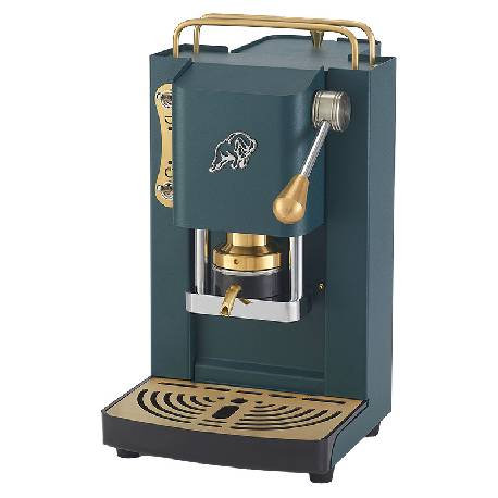 FABER PRO 3.0 ESSENTIAL BRITISH GREEN BRASS - MACCHINA CAFFÈ A CIALDE