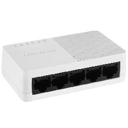 HIKVISION DS-3E0105D-O - DESKTOP SWITCH 5 PT 10/100 RJ45 CASE PLASTICA