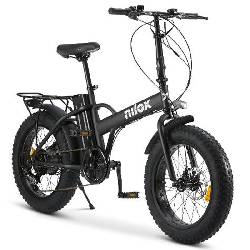 NILOX X5 PRO - FAT BIKE RIGIDA - RUOTE 20 x 4 - MOTORE 250W - FRENI DISCO - BATTERIA 36V 10AH - AUT. 60KM - CAMBIO SHIMANO 6 MARCE (NXEBX5PRO)