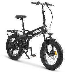 NILOX X10 ULTRA - FAT BIKE - TELAIO PIEGHEVOLE IN ALLUMINIO - RUOTE 20 x 4 - MOTORE 250W - FRENI DISCO - BATTERIA ESTRAIBILE 48V 13AH - AUT. 90KM - CAMBIO SHIMANO 6 MARCE (NXEBX10ULTRA)